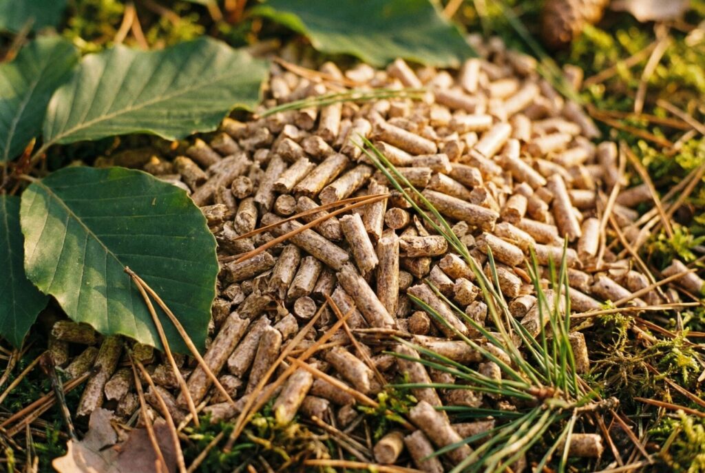 Belsk Duży - Pellet drzewny na leśnym podłożu, idealny do ogrzewania i ekologicznego spalania. Opcja z dostawą w atrakcyjnej ofercie dla klient&oacute;w szukających jakościowego paliwa.