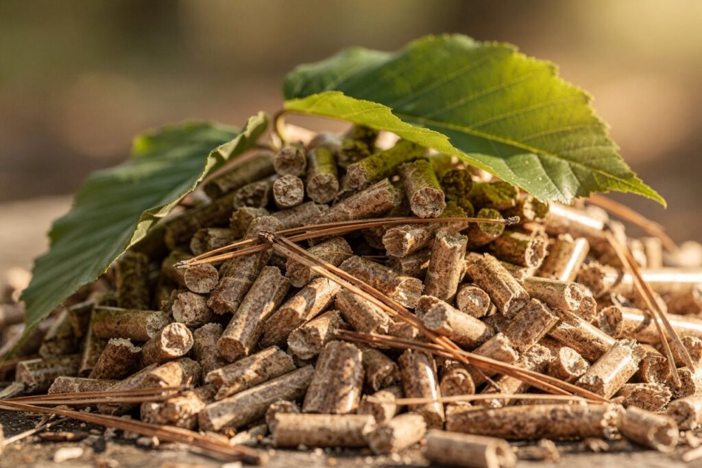 Mszczon&oacute;w - Pellet drzewny z naturalnych surowc&oacute;w, idealny do ekologicznego ogrzewania. Pellet z dostawą to wygodne rozwiązanie dla dom&oacute;w i firm szukających efektywnego paliwa.